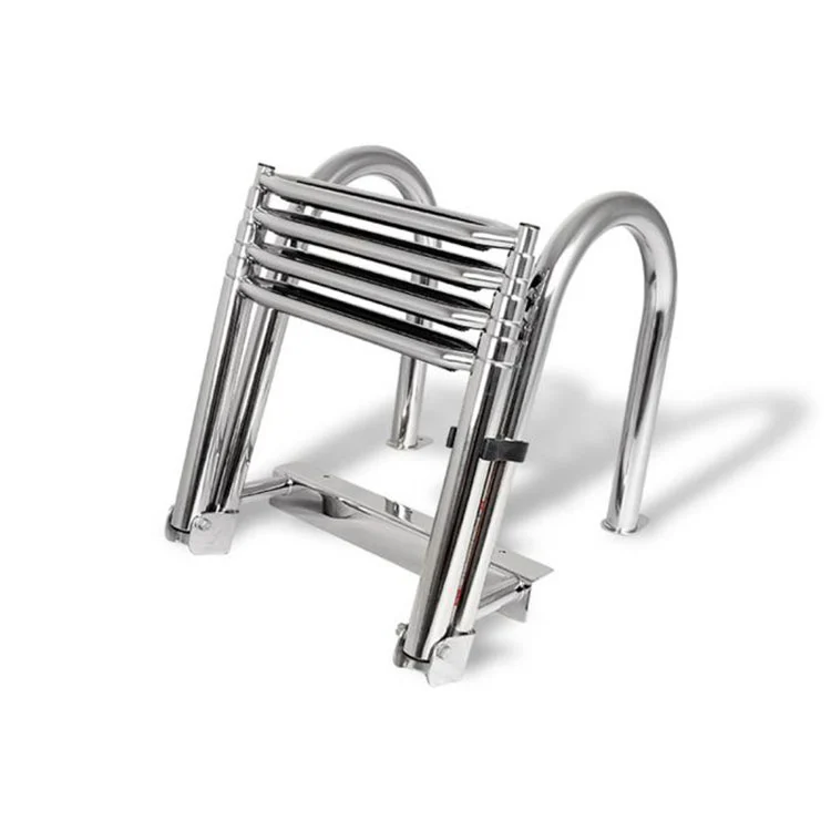 Teleskopstege med dubbla rör